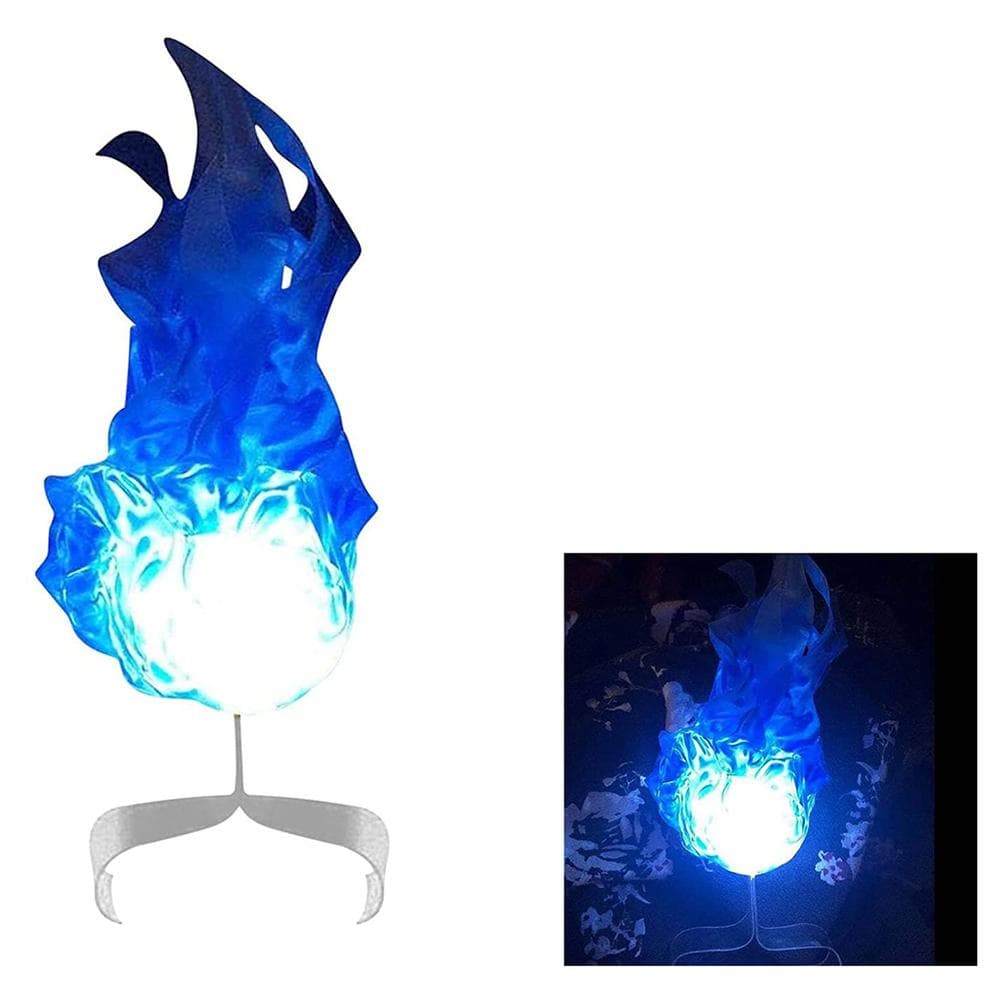 Floating Fireball Prop LED Glowing Fireball Ornaments for Party Cosplay Props