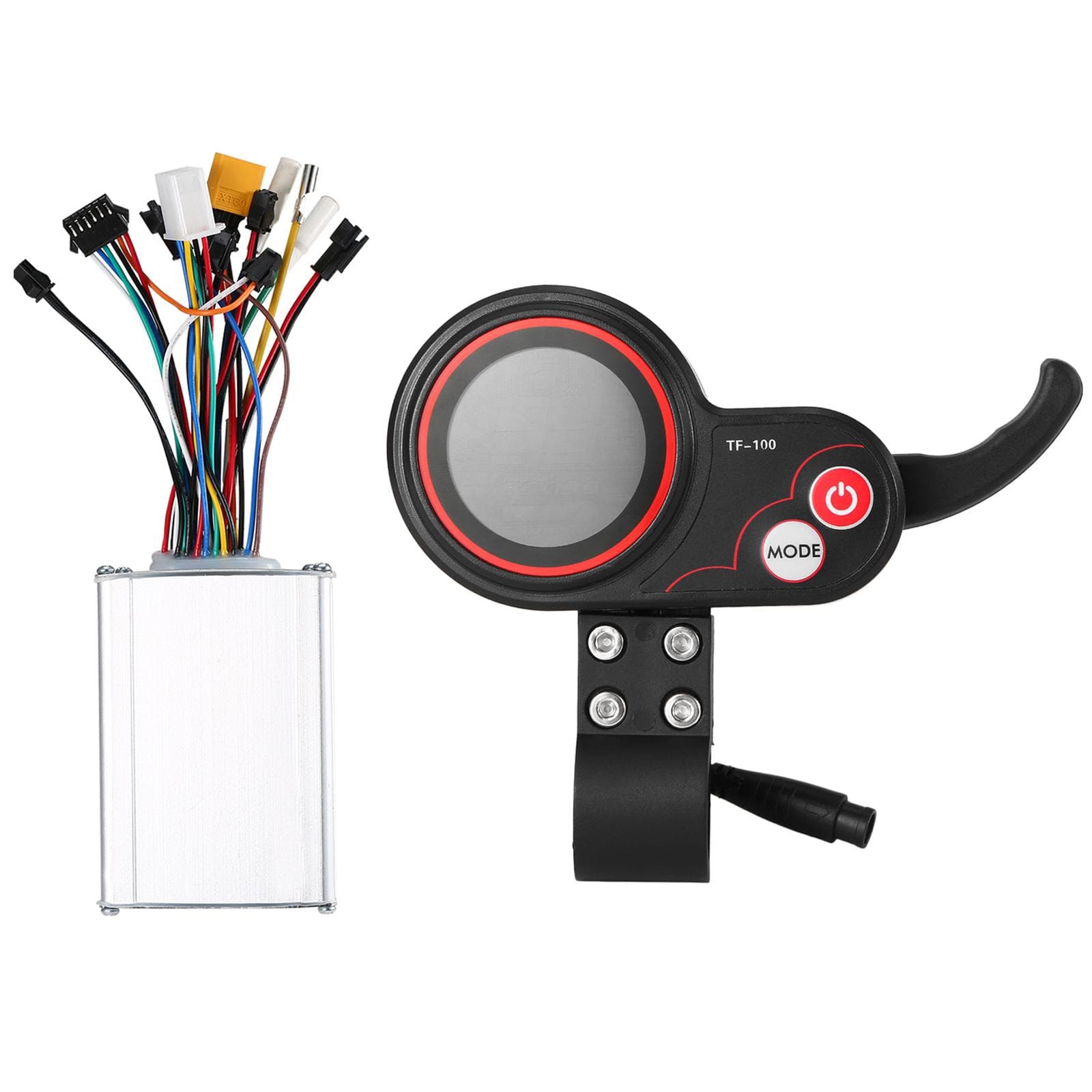 48V Aluminum Alloy Electric Scooter Motor Controller Intelligent Brushless Motor Controller black