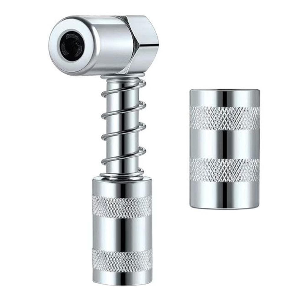 90° Grease Coupler Grease Fitting Tool Carbon Steel Coupler Adapter Oil Pumping Connector multicolour