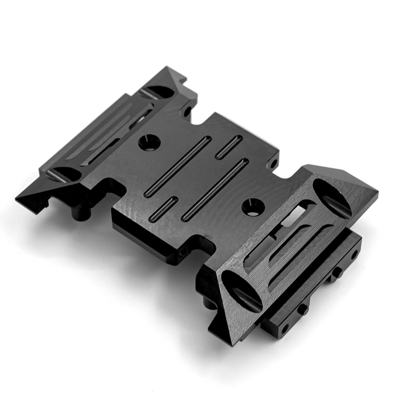 Aluminum Alloy Gearbox Mount Replacement for 1/10 AXIAL SCX10 III AXI03007 AXI03014 Remote Control black
