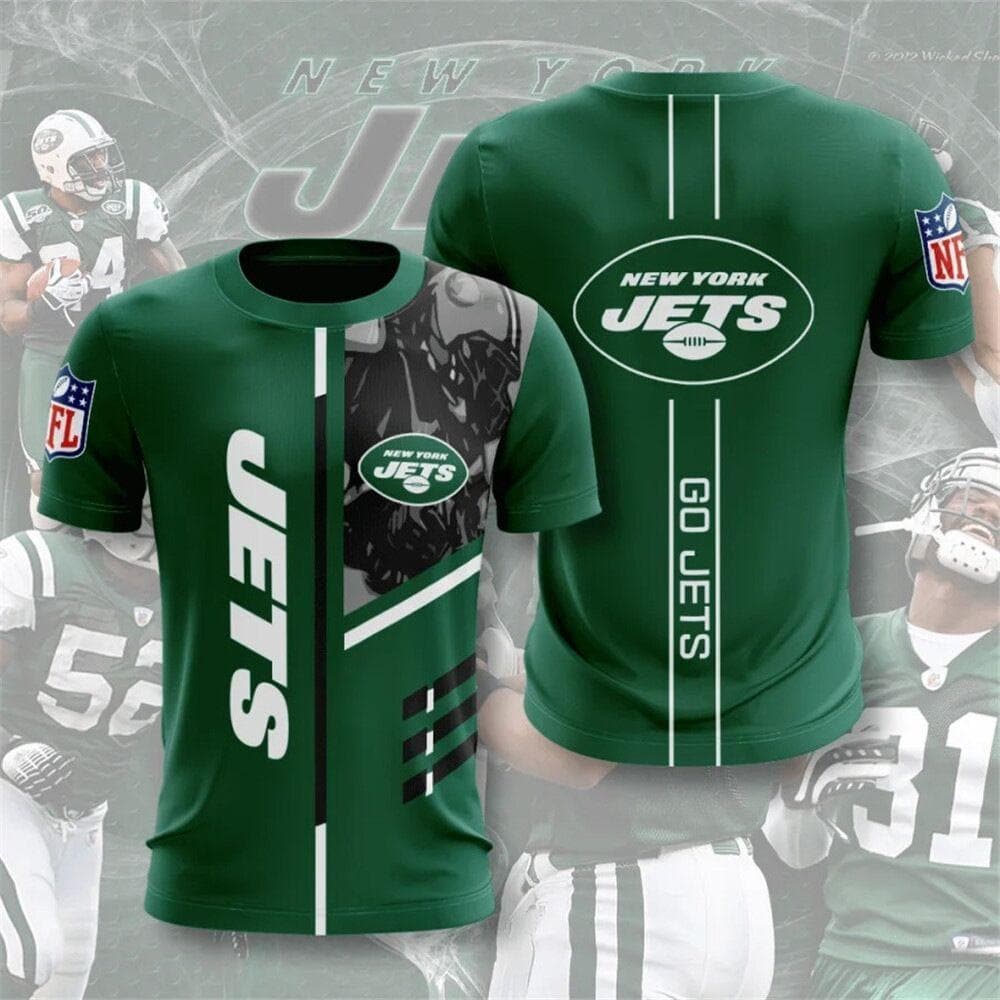 NFL Men's Football Shirt Sports Easy To Dry Short Sleeve 3D Digital Printed Team Needle Eye T-shirt S