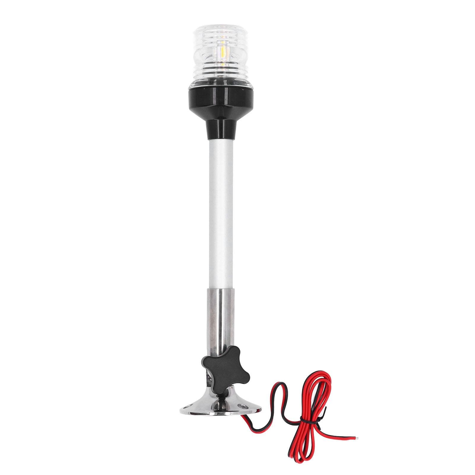 12in 12?24VDC LED Fold Down Boat Stern Light 2NM Visibility IP66 Water Resistance Navigation Anchor