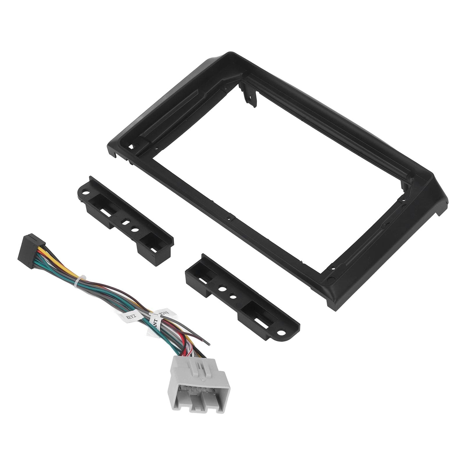 Car Navigation Panel Frame Dashboard Kit ABS Plastic Seamless Replacement for Aveo 2007?2011
