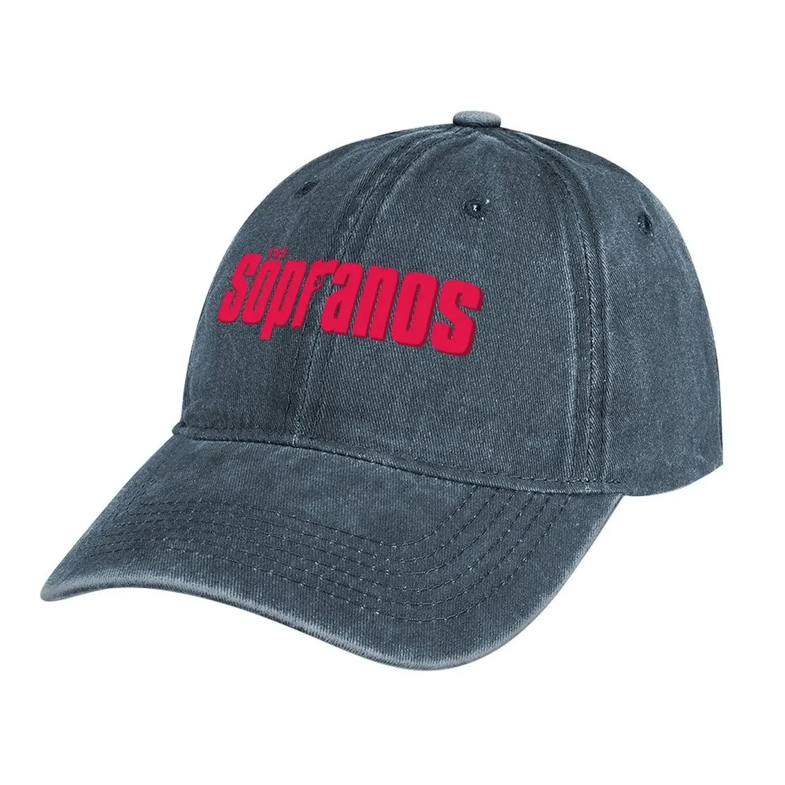 The Sopranos Cowboy Hat derby hat Hats Baseball Cap Caps hard hat Cap For Men Women's Adjustable light green