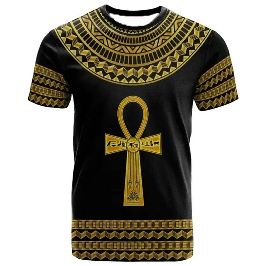 New Ancient Egypt Goddess Pharaoh 3D Print T-Shirts Men Women Short Sleeve T Shirt Oversized Harajuku Y2k Tees Tops Man Clothing 2XL