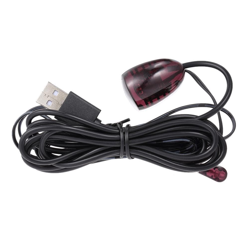 CHUF0301 USB Adapter IR Infrared Remote Extender Repeater Receiver Transmitter Emmiter Applies to black