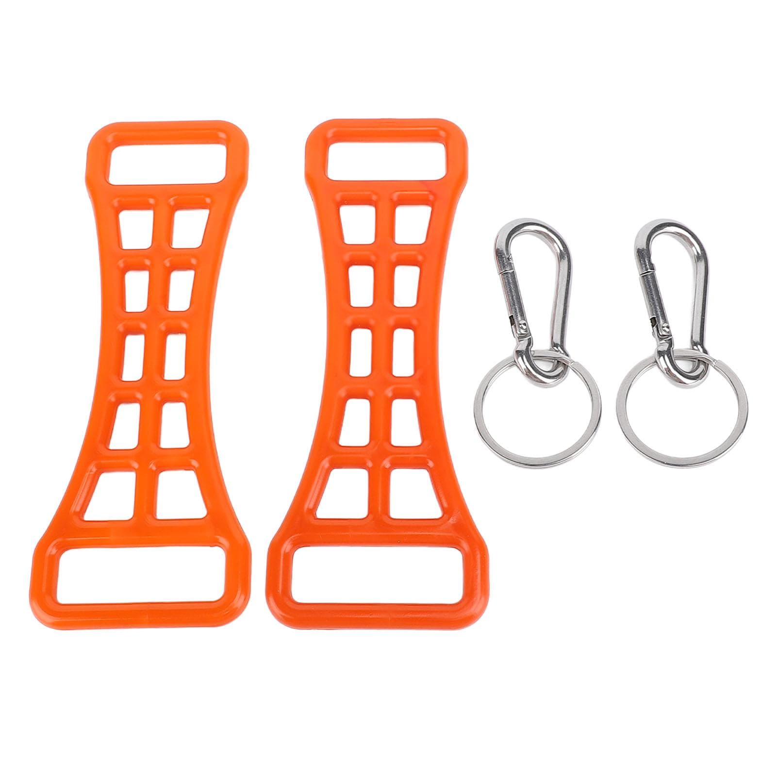 2pcs Ski Boot Buckle Assist Tool Shoes Buckle Extender Tool Multifunctional Skiing Boot Buckle orange