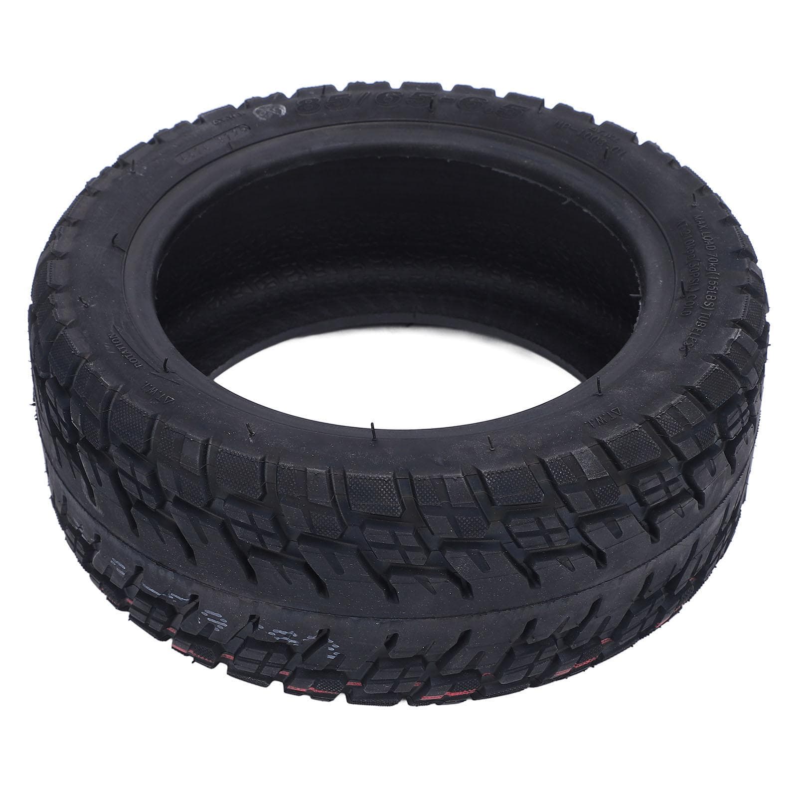 85656.5 Electric Scooter Vacuum Tire 10 Inch Rubber Anti Slip Widened Wear Proof Electric Scooter