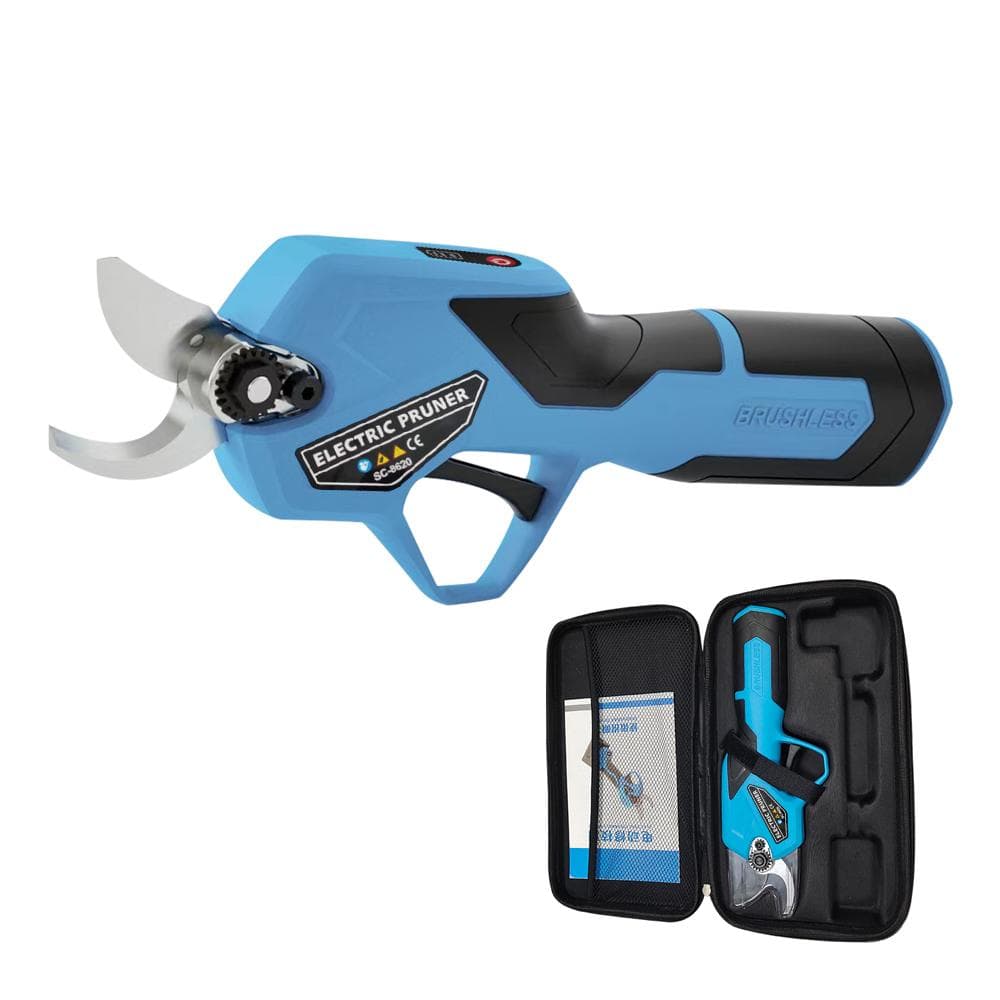 0-22mm Cordless Electric Pruner Pruning Shear Efficient Fruit Tree Bonsai Pruning Branches Cutter