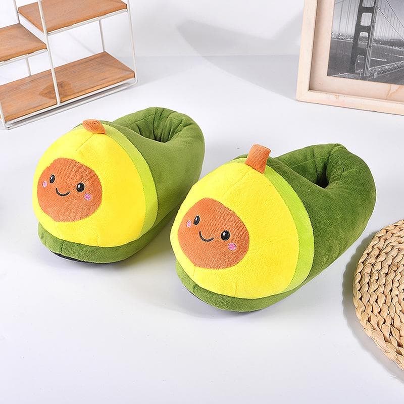 Cute Panda crocodile Anti-slip Shoes shark Unisex Winter Warm Indoor Cute Cartoon Plush Unicorn Bear Cat Cow Duck Rabbit Cosplay Slippers 35-43