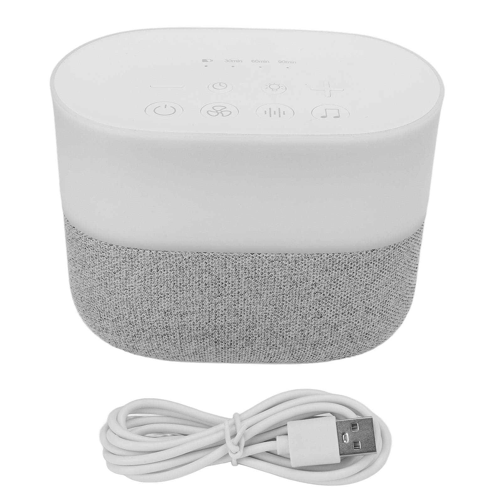 Portable White Noise Machine Sleep Sounds Machine with 26 Soothing Sounds Night Light for Adults