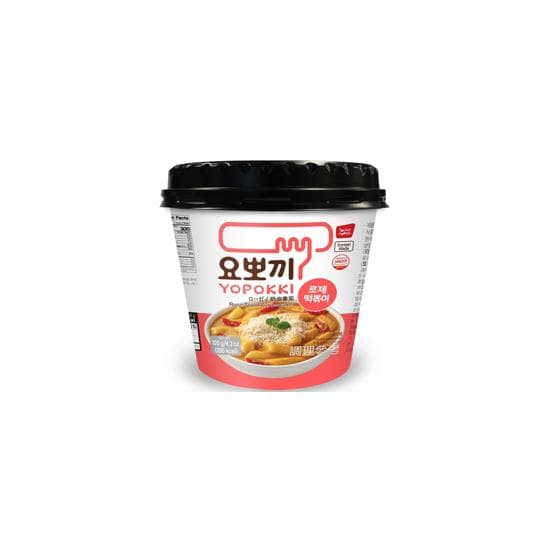 [Korean famous food] Yopokki Tteokbokki (6 Types), Rabokki (1 Types) (25 Options) #Rose 1cup