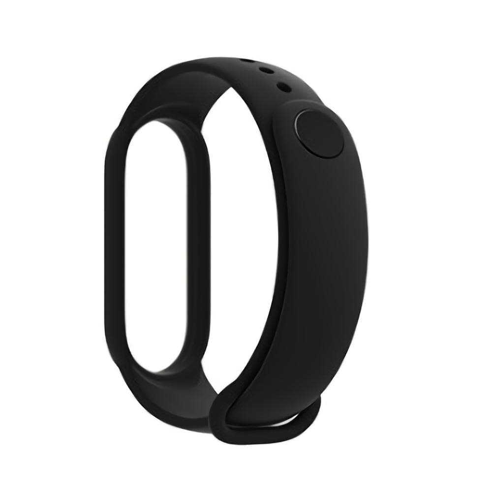 Replacement Strap For Xiaomi Mi Band 6 Smartwatch Adjustable Silicone Strap Band?Replacement Watch Band for Men and Women black