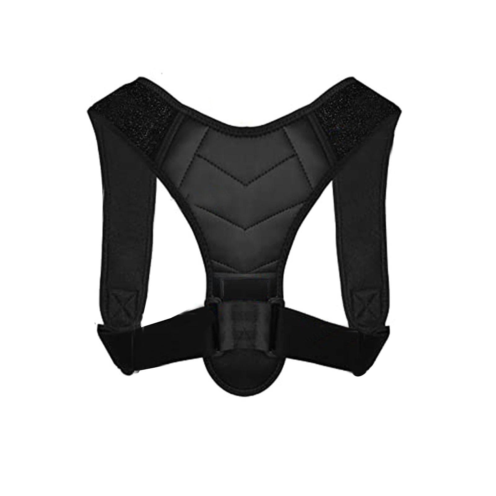Posture Corrector for Men Women Back Brace Adjustable Straps Shoulder Support Trainer black