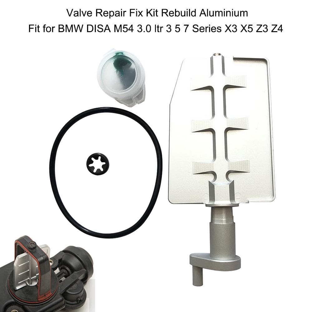 Valve Repair Fix Kit Rebuild Aluminium Fit for BMW DISA M54 3.0 ltr 3 5 7 Series X3 X5 Z3 Z4