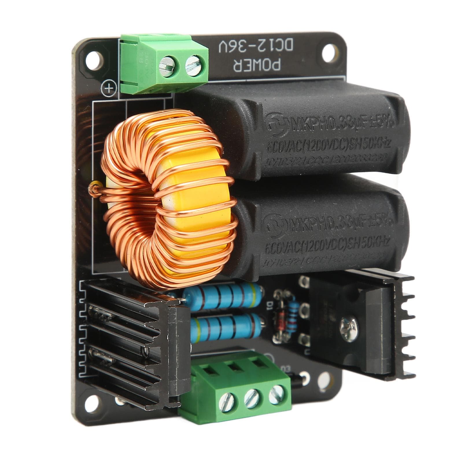 ZVS Module Flyback Driver High Voltage Wireless Transmission Power Supply Module with Coil for DIY