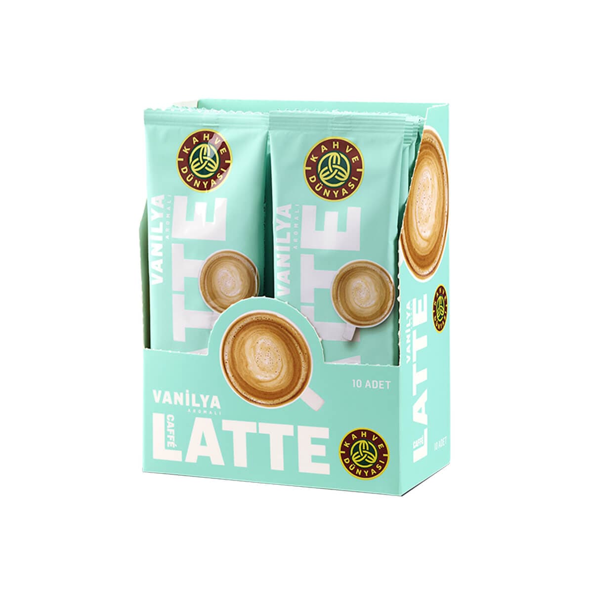 Kahve Dünyası Special Series Hot Vanilla Flavored Caffe Latte 10 Pack