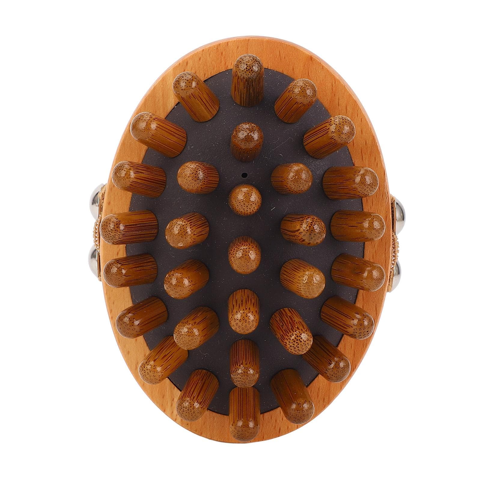 Hand Held Wood Massage Brush Portable Ergonomic Easy To Use Wooden Massage Body Brush for Travel