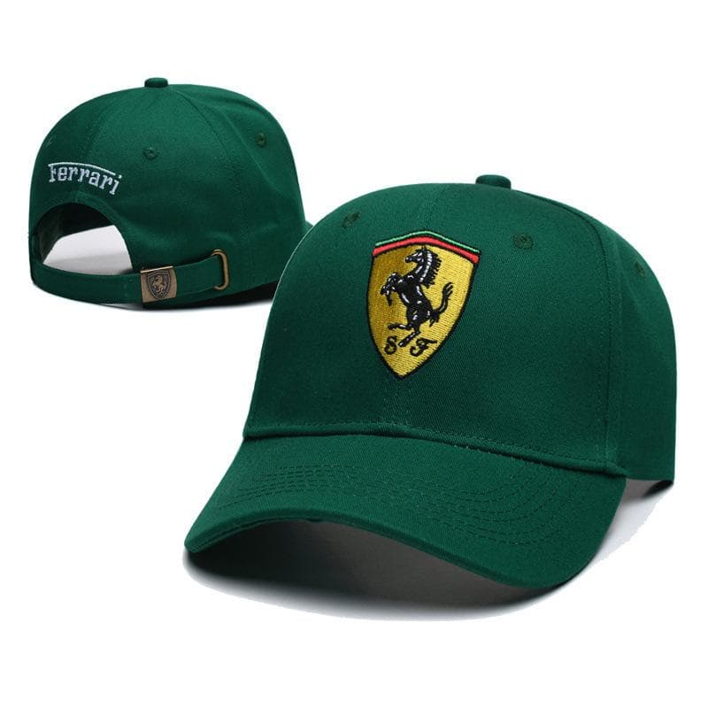 Car Baseball Cap Outdoor Summer Sports Hat Embroidered Men Women Baseball Caps For Ferrari 458 488 599 612 FF F12 Accessories