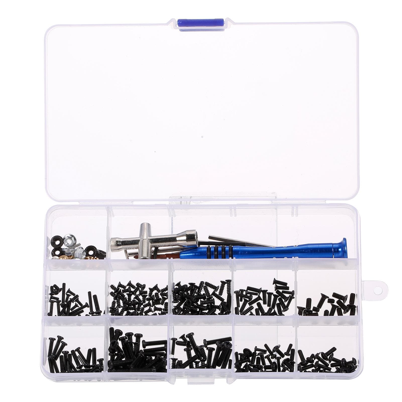 Screw Box for Wltoys XKS 144001 1/14 RC Car Model Accessories multicolour