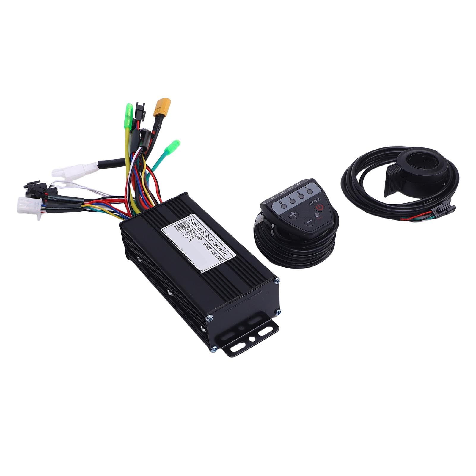 LED Display Meter 3 Modes 26A Controller for Brushless Motor 130X Throttle Grip Electric Bike