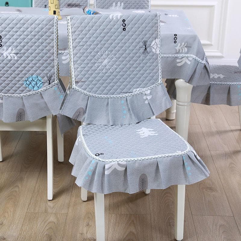 Dining Chair Covers Home Anti-dirty Cushion European Jacquard Chair Cover Cushion Household Chair Cushion Universal Home Decor chair cover 4sets