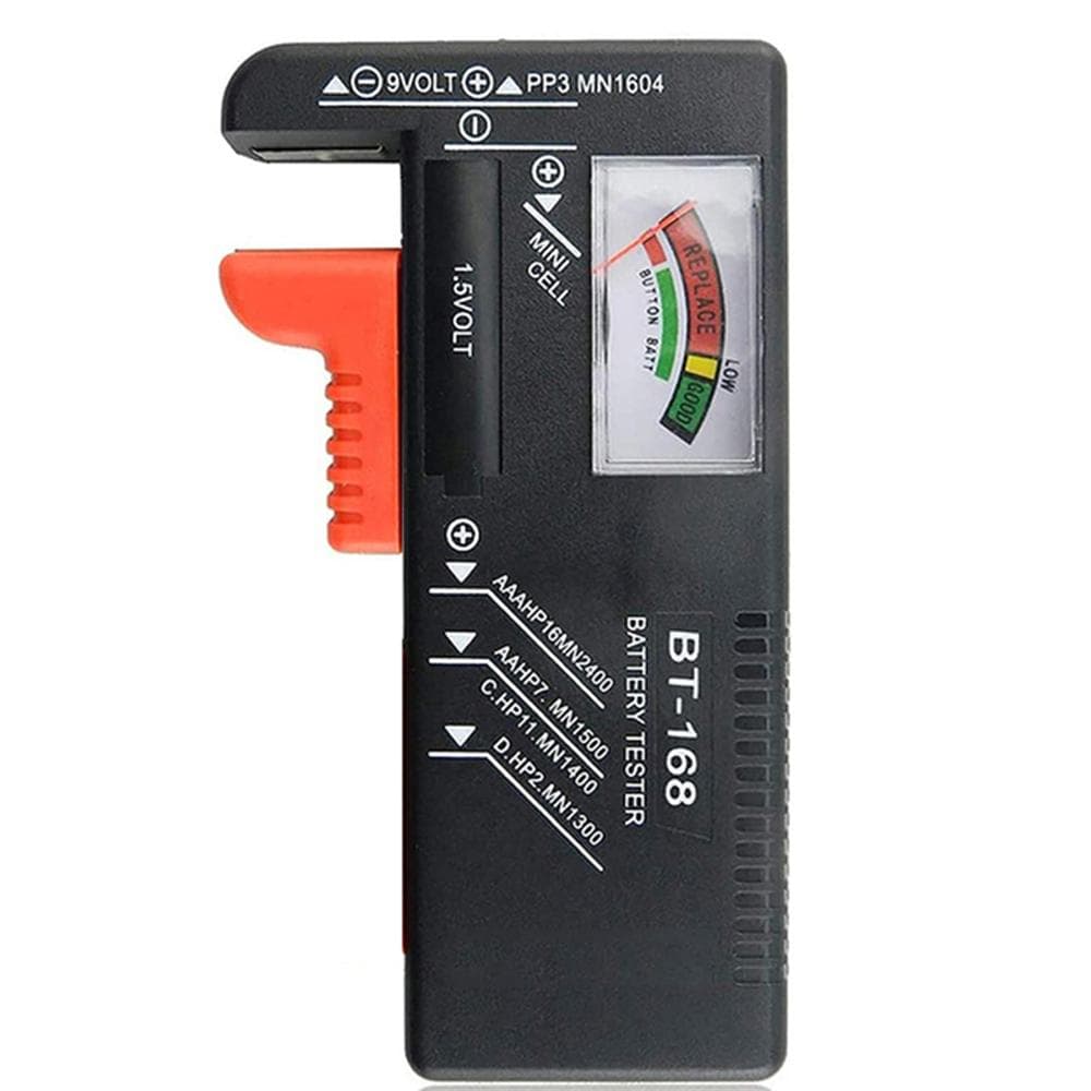 Portable Battery Capacity Indicator Compact Size Lithium Battery Level Tester Battery Voltage Meter pointer type