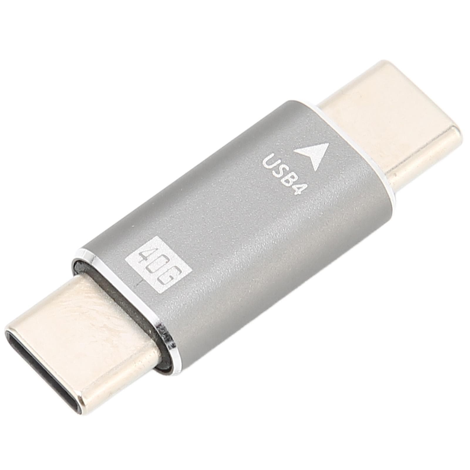 Type C Adapter Male to Male 40Gbps Fast Transmission Strong Compatibility Computer Accessories