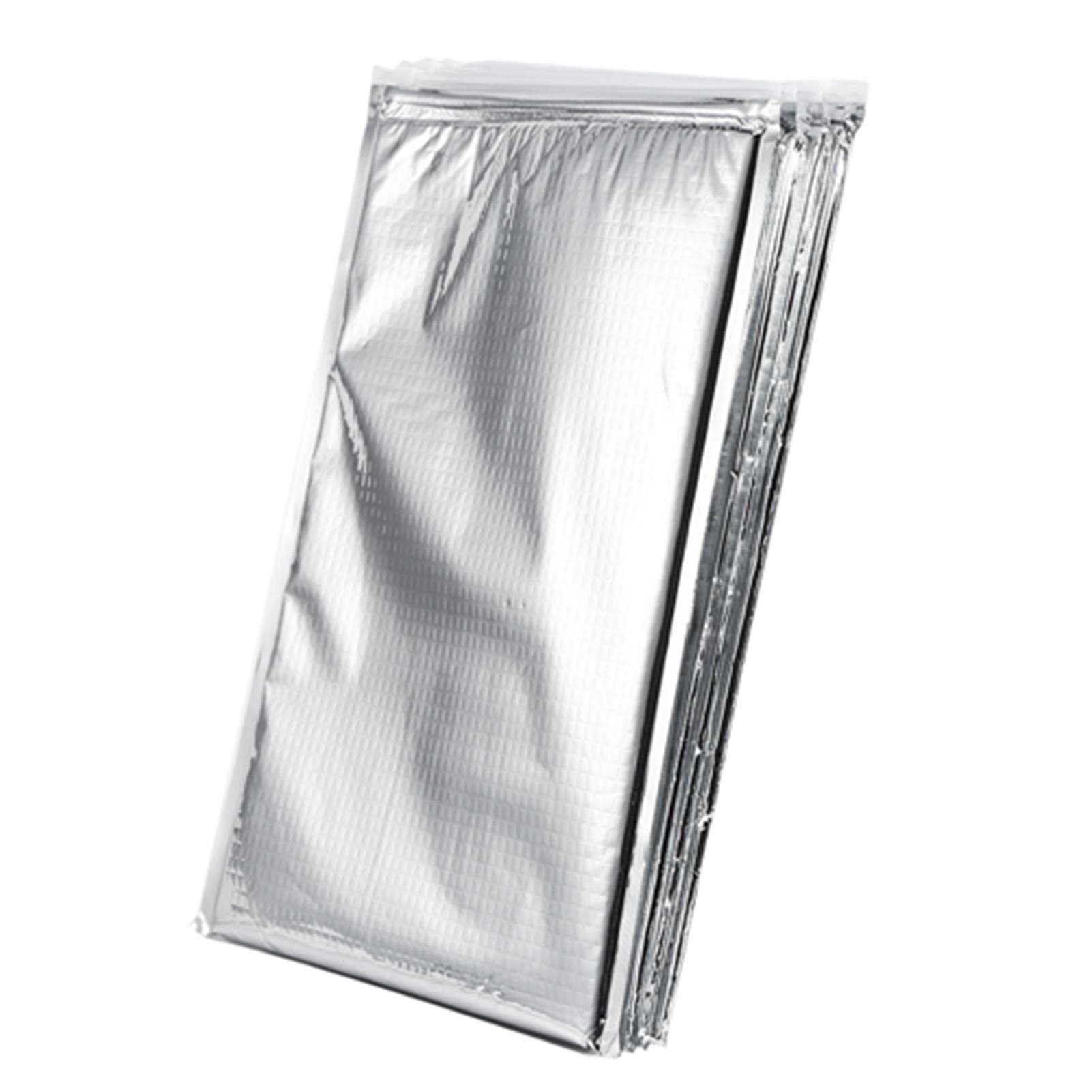 5pcs set Aluminum Foil Insulated Food Storage Bag Thermal Cooler Silver (30 * 35cm)