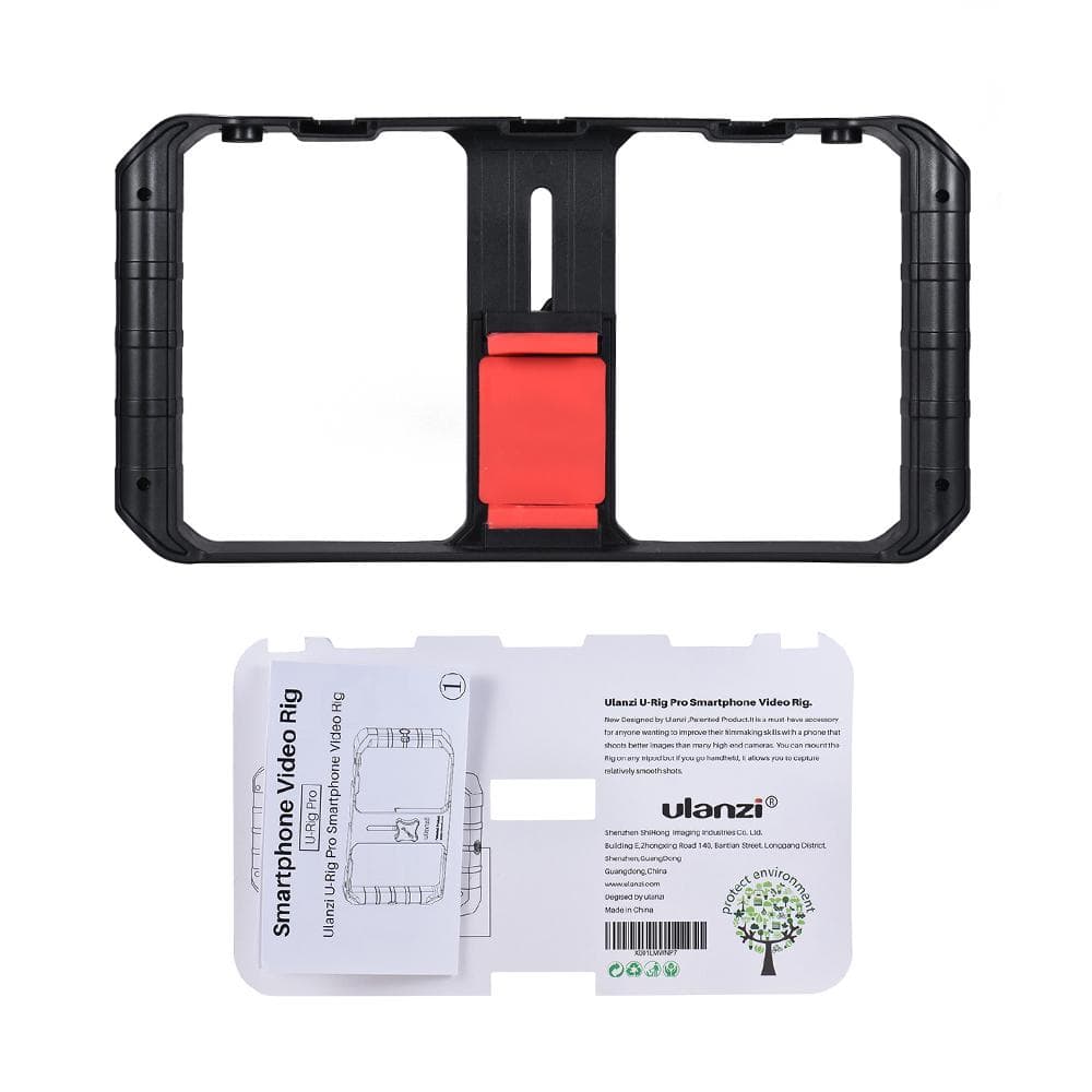 U-Rig Pro 3 Shoe Handheld Smartphone Video Rig Film Making Vlogging Recording Case Bracket
