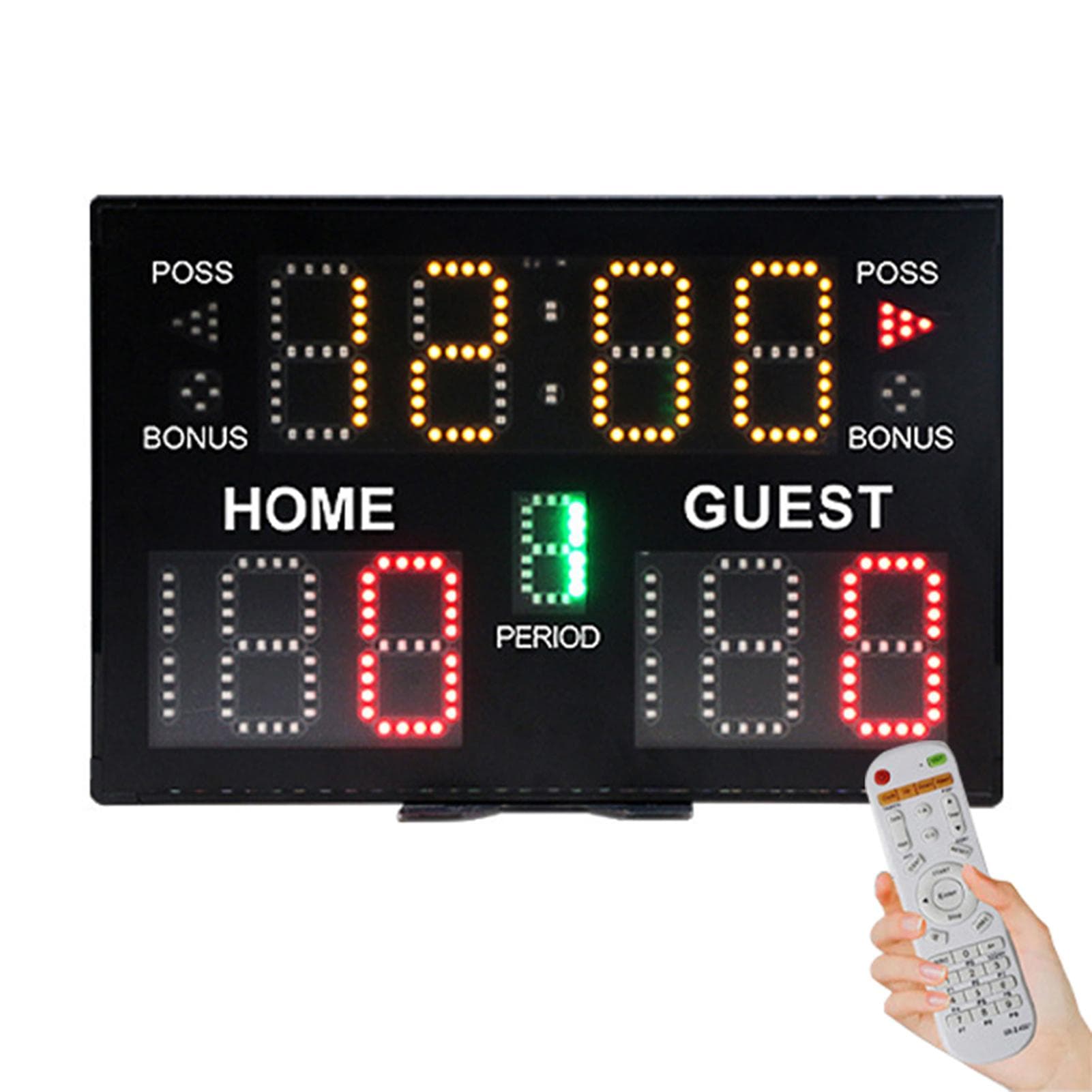 Indoor Digital LED Scoreboard Tabletop Score Board for Basketball Volleyball Tennis Boxing Match UK Plug