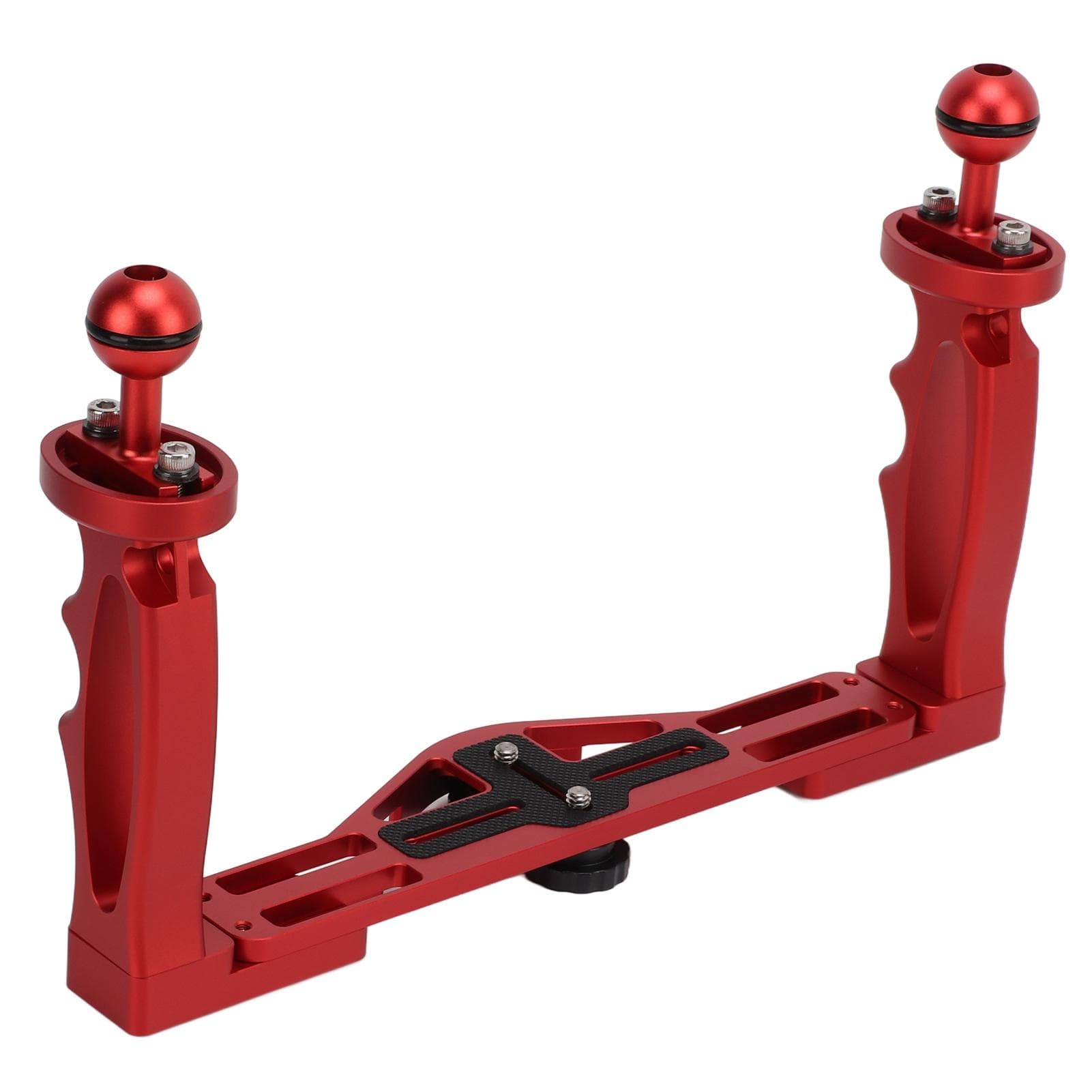Dual Handheld Tray Stabilizer Rig Diving Underwater DSLR Camera Housings Tray for Sony