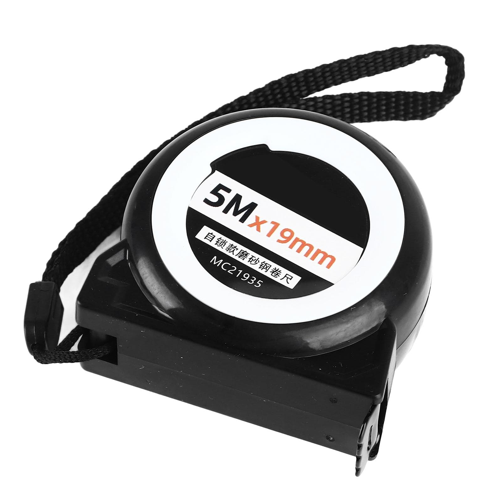 Steel Tape Measure High Accuracy Retractable Measuring Tape Self Locking Type Matte Finish 5 Meter