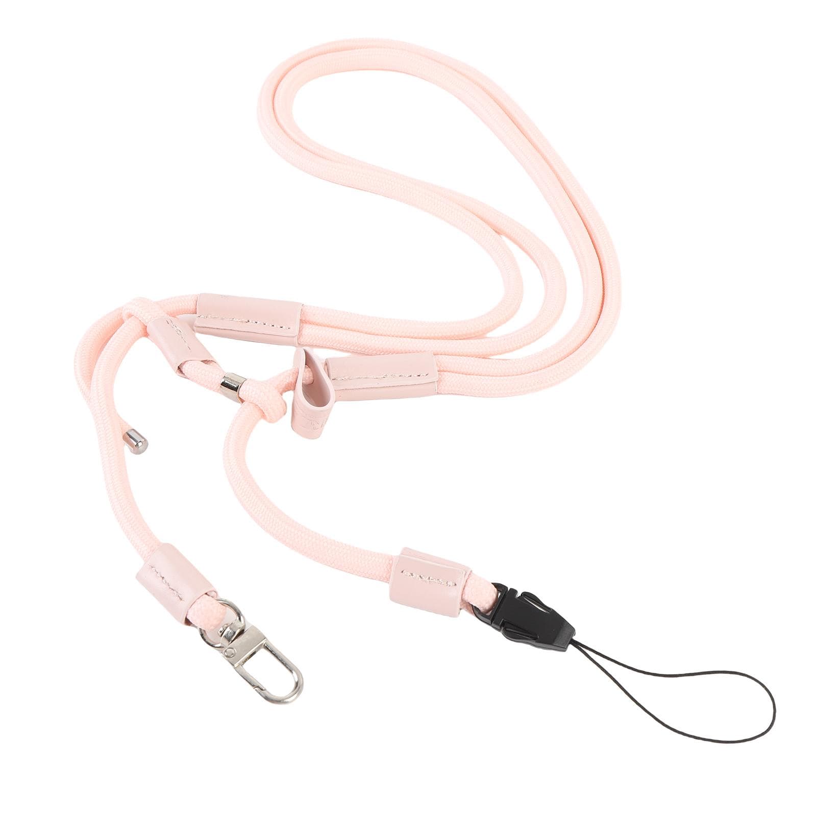 Pocket Camera Lanyard Double Ended Adjustable Neck Hanging Strap for Pocket 3 Pink