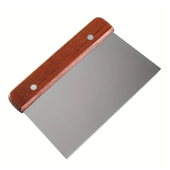 Dough Scraper Cutter Stainless Steel Pastry Scraper Chopper Multipurpose Kitchen Utensil