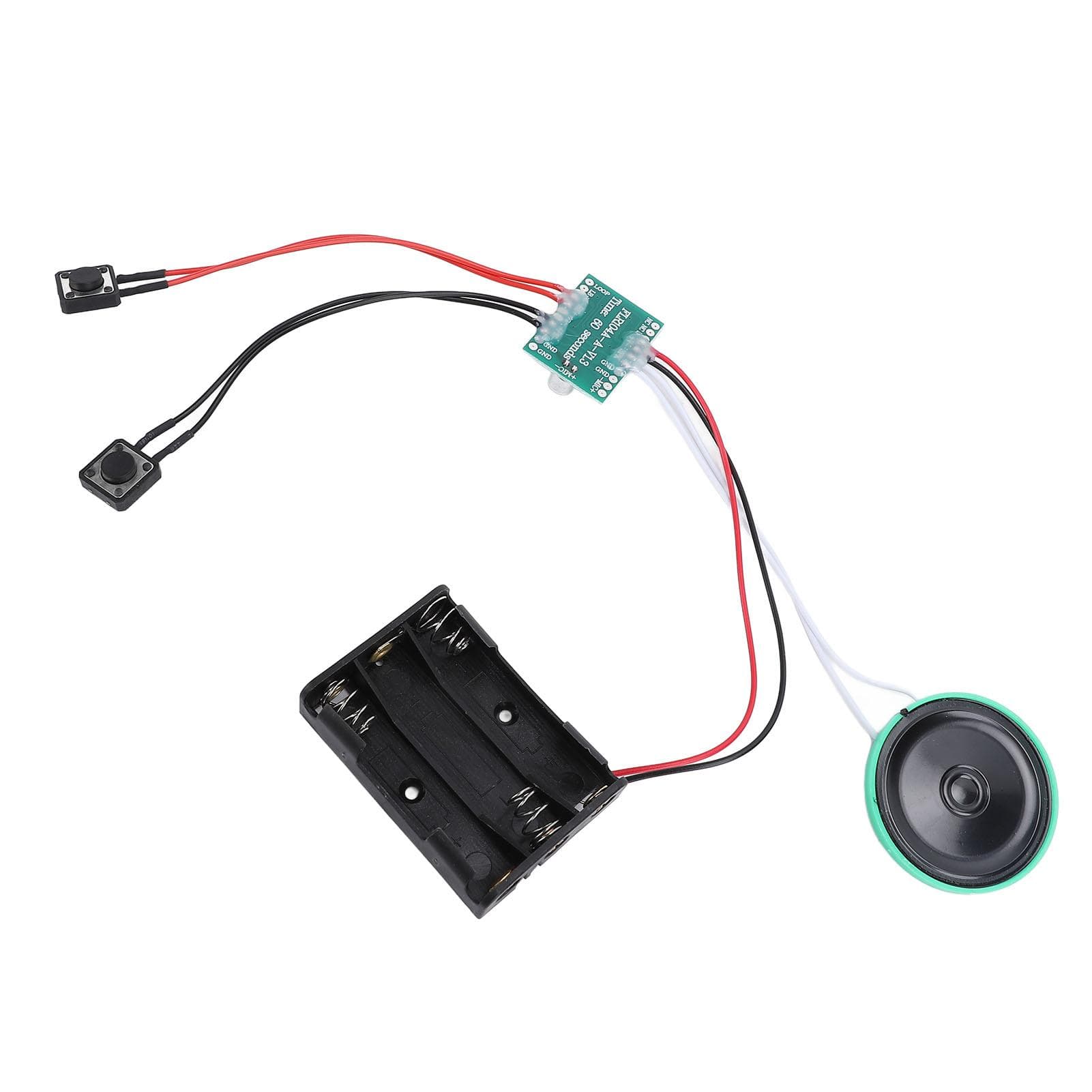 Voice Greeting Card Module 60 Seconds 10cm Cable Loop Playback DIY Sound Voice Recording Module for