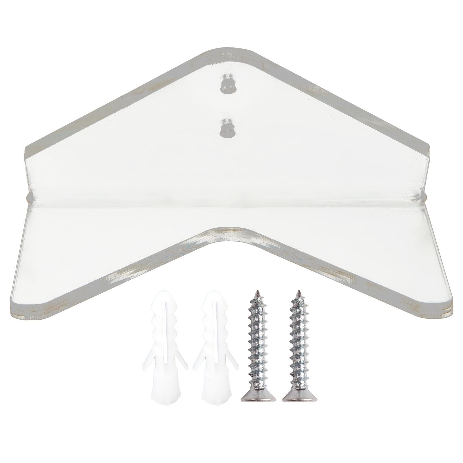 Skateboard Display Rack Stand Transparent Acrylic Wall Mount Hanger Holder for Home Office Use