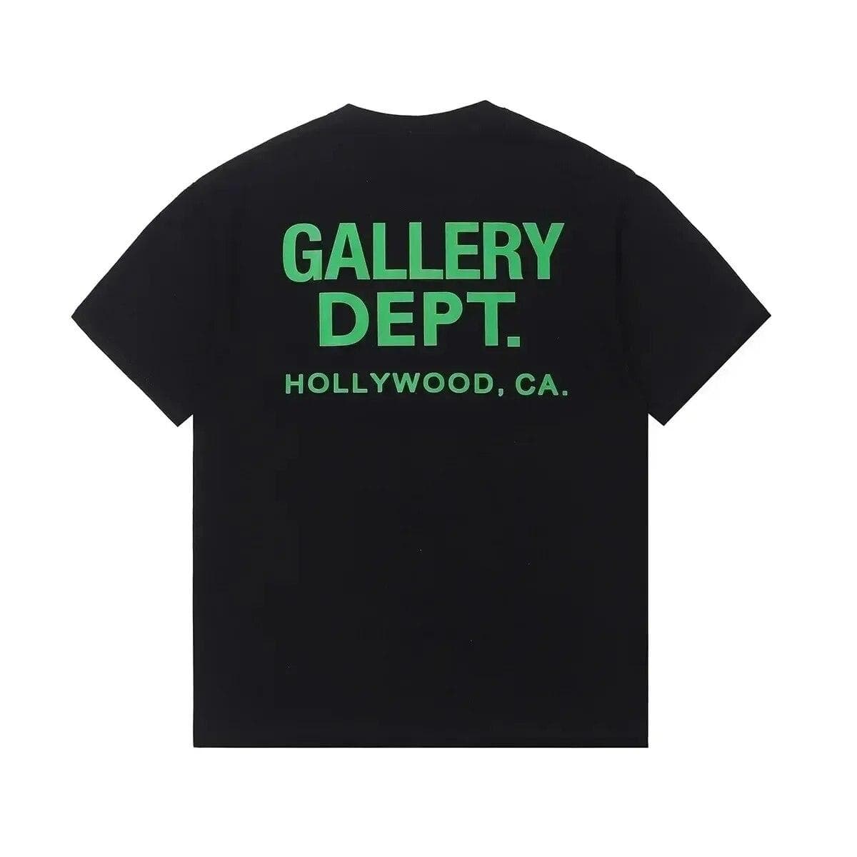Fashion Letter Print T-Shirt Vintage High Street Gallery Department Print Shirt Casual O-Neck T-Shirt Summer Brand Cotton Top XL