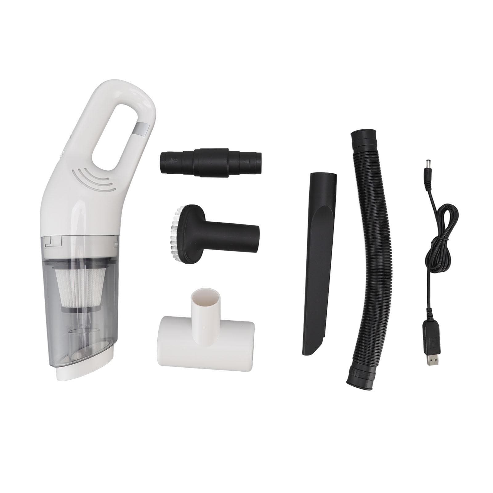 Portable Handheld Pet Vacuum Cleaner 120W Strong Suction Cordless Car Vacuum with Removable