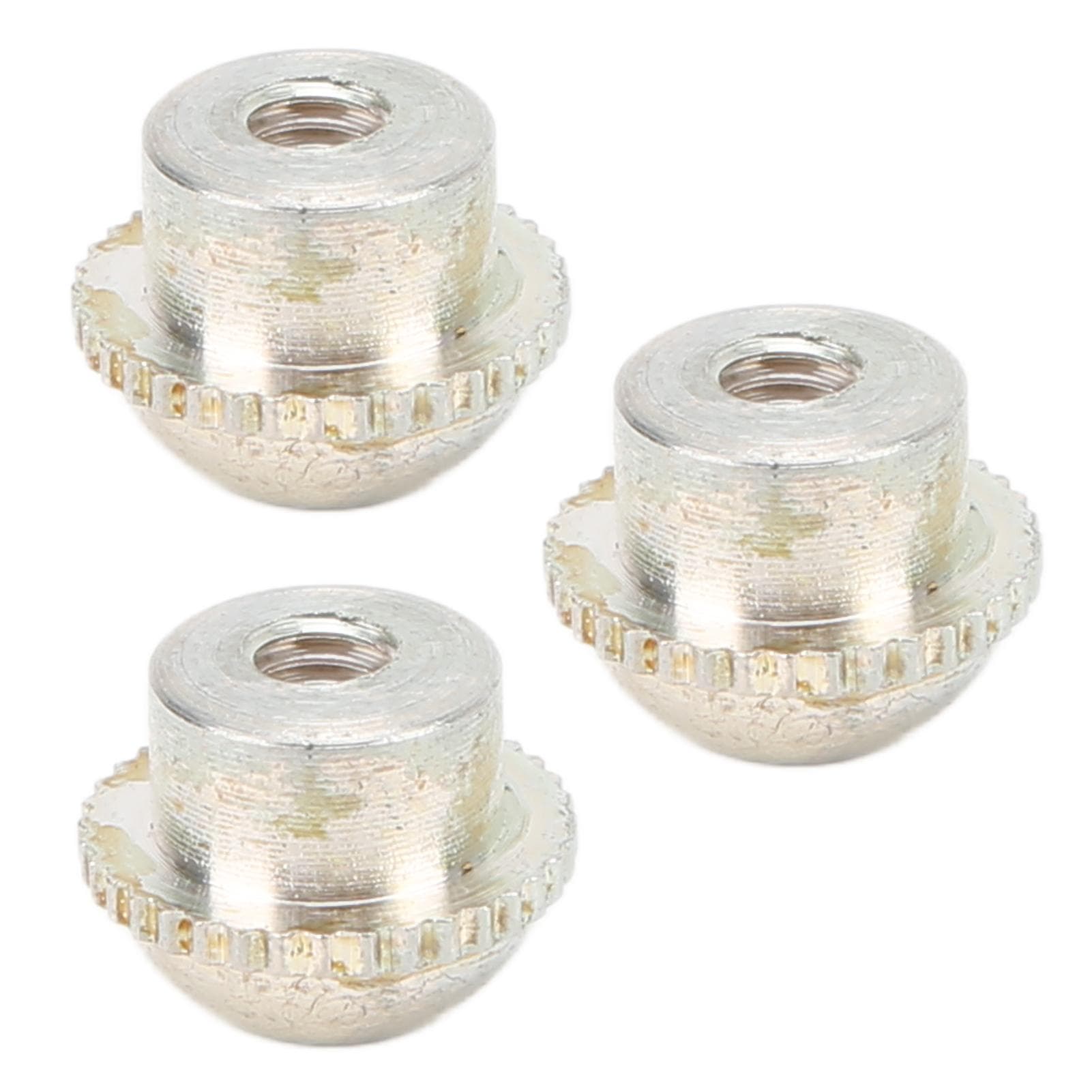 3Pcs Piccolo Screw Caps Aluminum Alloy Piccolo Head Crown Covers Woodwind Instrument Parts