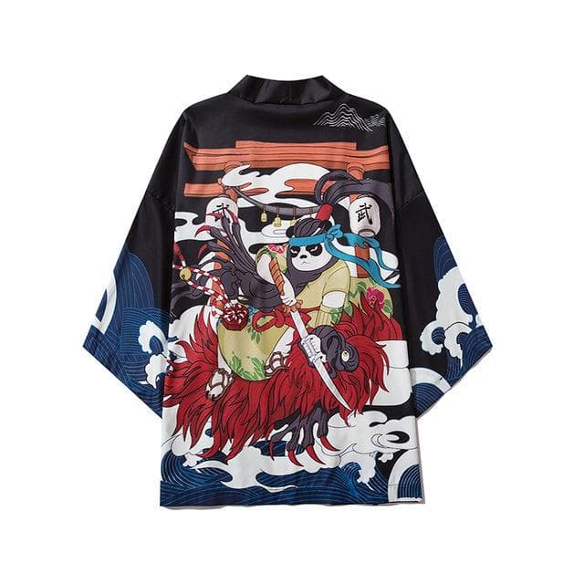 Summer Blouse Male Five Point Sleeves Kimono Shirts Japanese Style Printing Top Blouse Mens Blouses Fashionable Top XXS