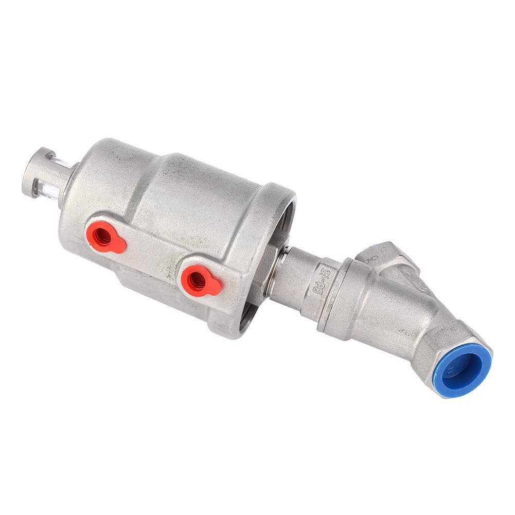 Angle Seat Valve Air Actuated Female Thread Stainless Steel Pneumatic Steam Valve12in DN15