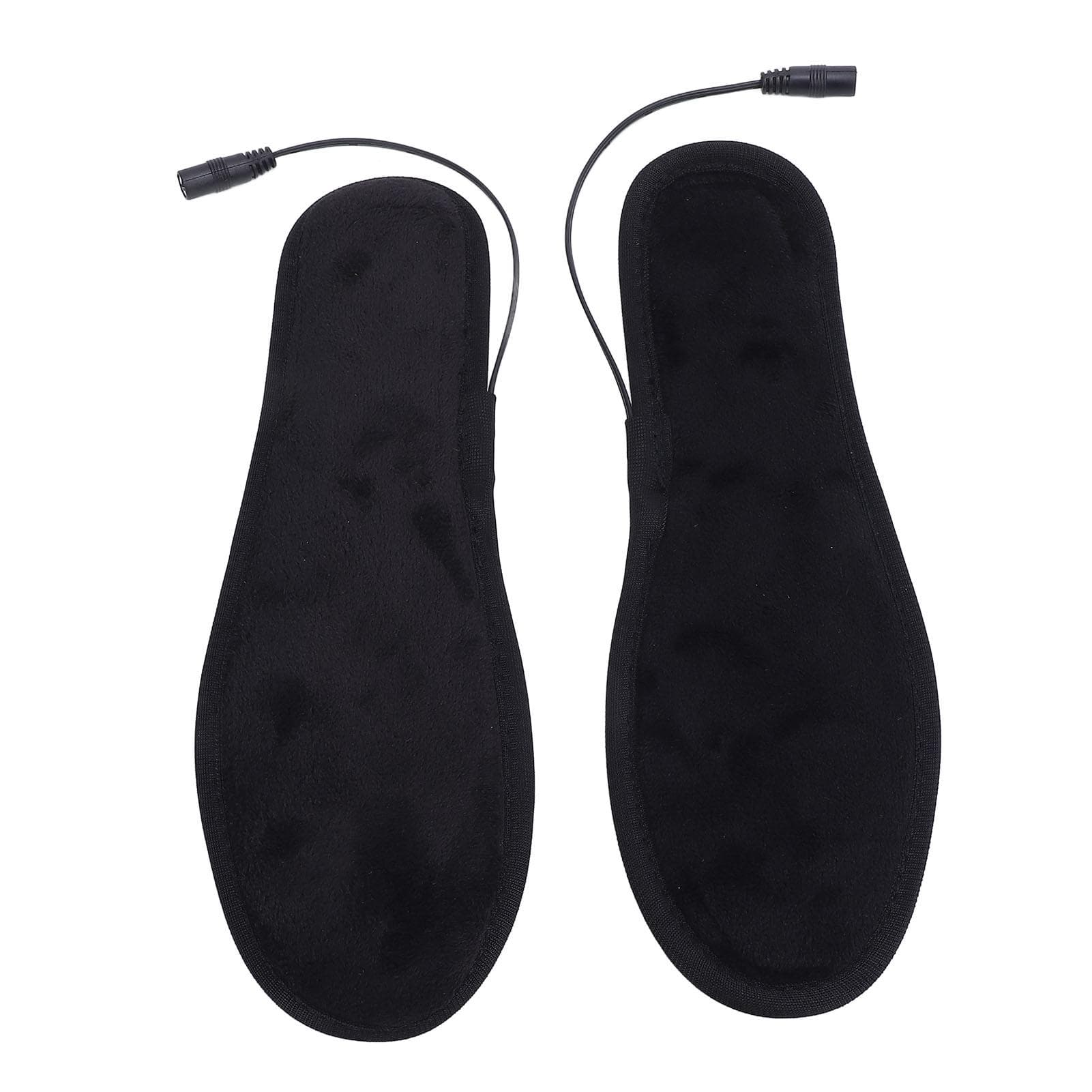 1 Pair Heated Insoles USB Heated Insoles Non Slip Temperature Control Heating Insole for Home 41-42 Size