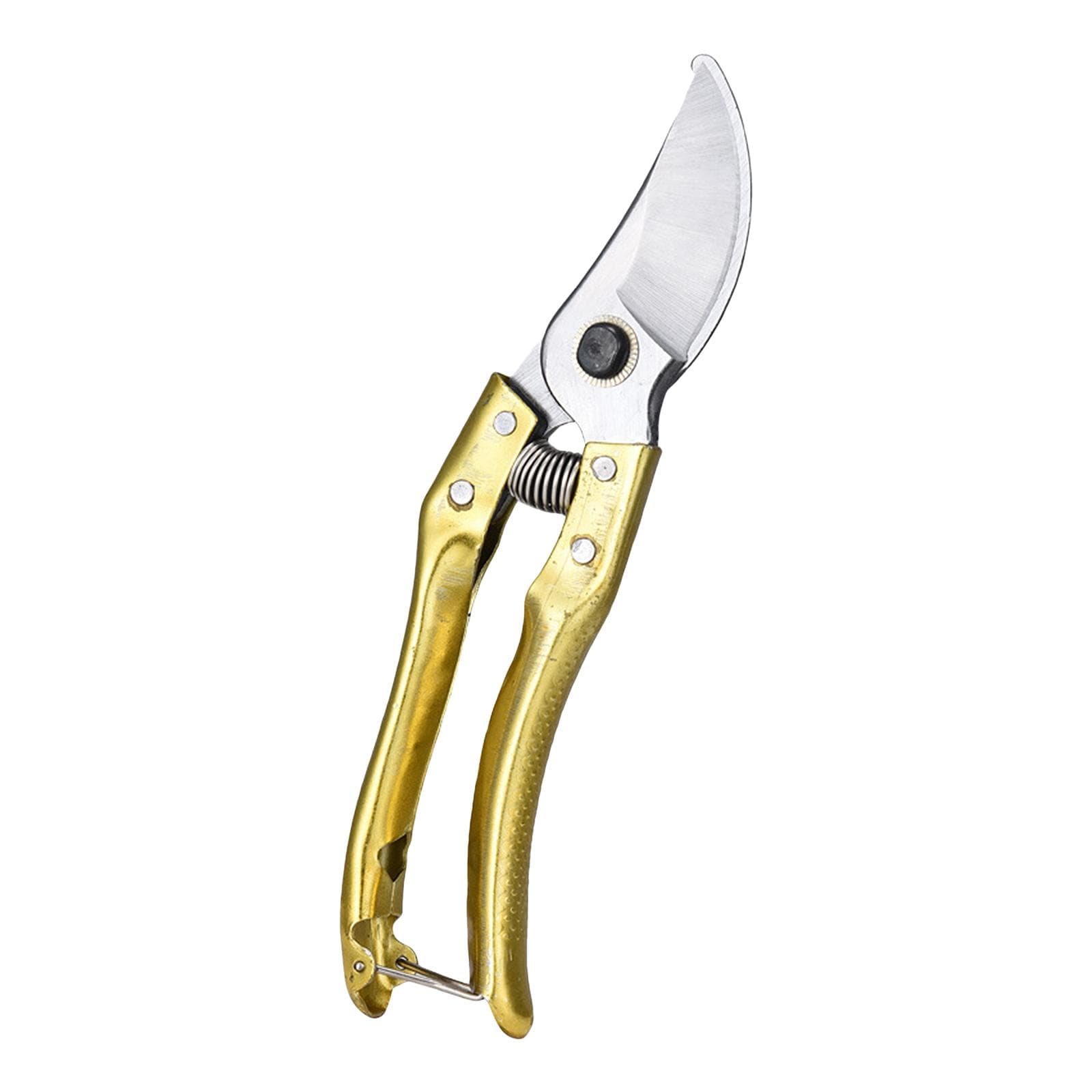 Secateurs Steel Blade Pruning Shears with Ergonomic Handles Gardening Pruning Scissors Bonsai gold