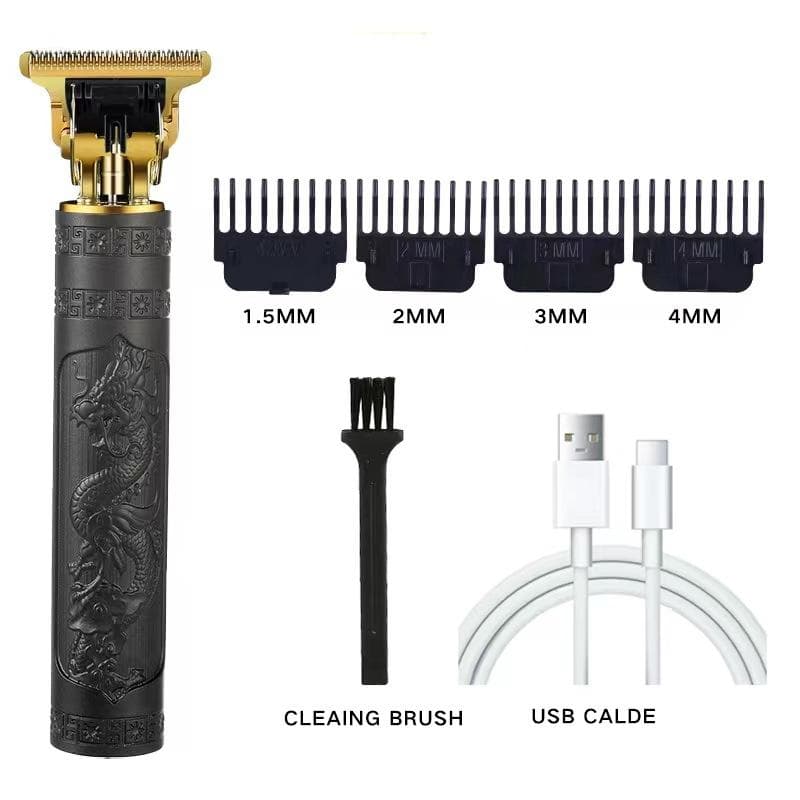 Electric Cordless Hair Clipper USB ABS Plastic Hair Clipper Barber Rechargeable Waterproof Professional Electric Hair Trimmer Shaver Trimmer Beard