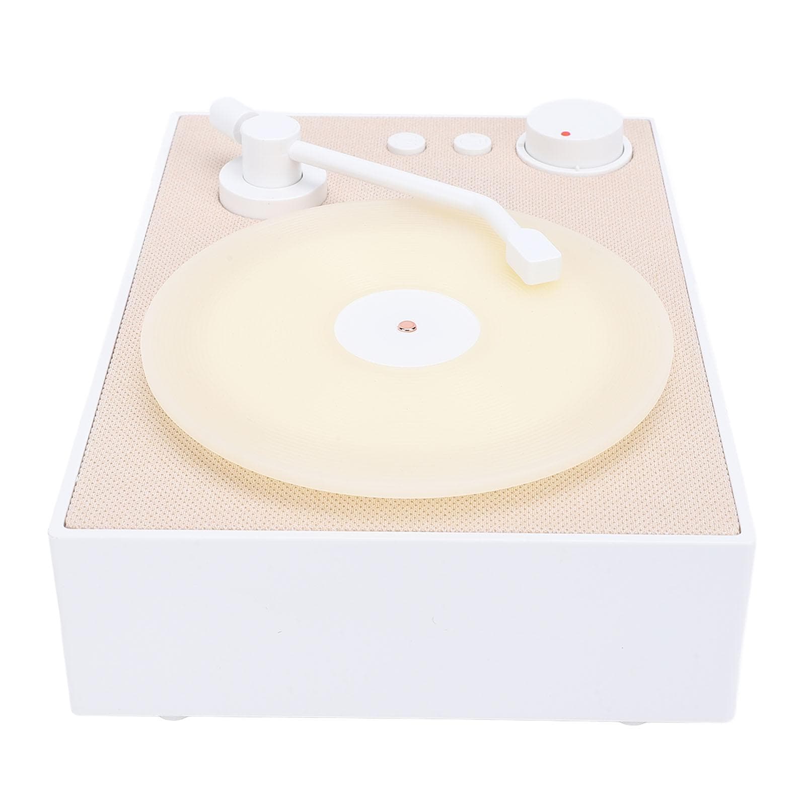 Vintage Record Player with Aroma Diffuser Bluetooth Wireless Portable Wireless Record Player Green white