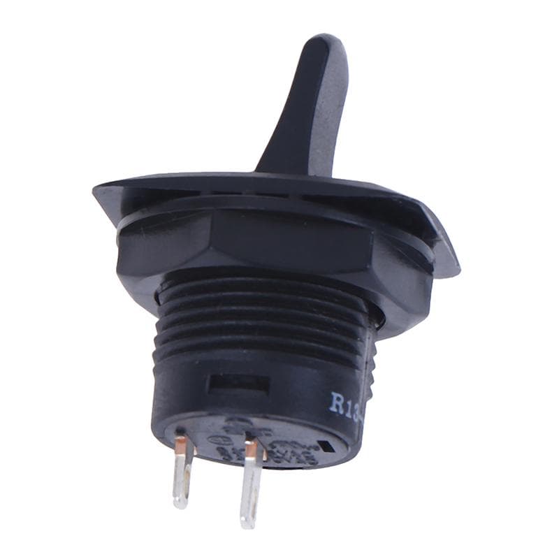 R13-402A Black 2Pin On-On Maintained 2Position Spdt Round Toggle Switch One Size
