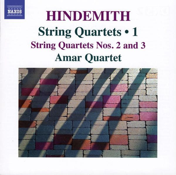 CD PAUL HINDEMITH - AMAR QUARTETT - String Quartets • 1 (String Quartet 8572163 Naxos 2012 Japan Classical Used