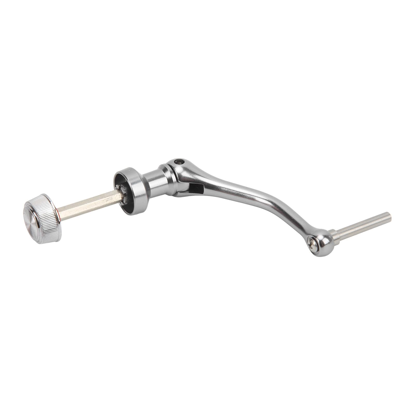 Fishing Spinning Reel Rocker Arm Fishing Reel Rotary Knob Power Handle Metal Spinning Wheel