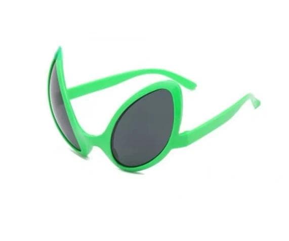 New Alien Glasses Funny Halloween Party Sunglasses for Adults Kids with Rainbow Lenses ET Sun Shades Holiday Accessories
